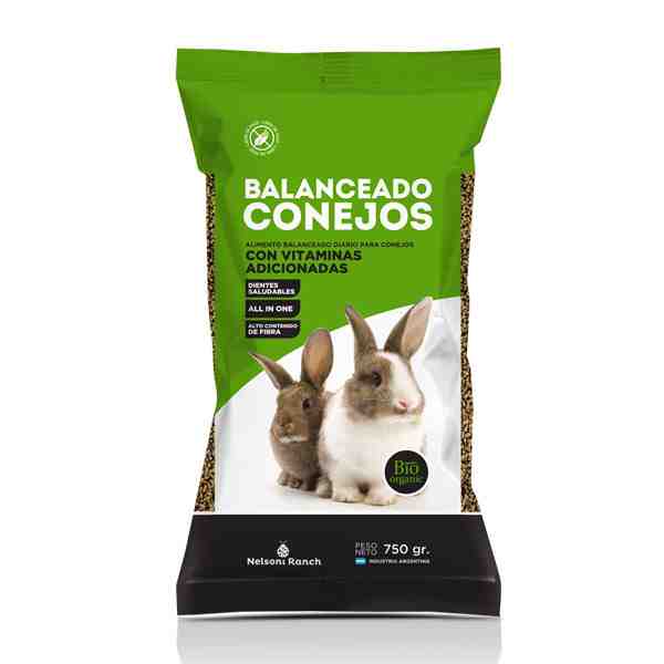 BALANCEADOS CONEJOS X 750GR.